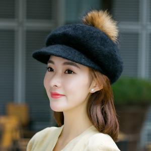 Stock hats knitted winter ladies hats with assorted hats for ladies