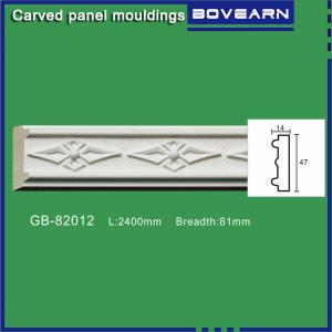 Best High density polyurethane foam panel mouldings various designs 47mm width color customized OEM cervice wholesale
