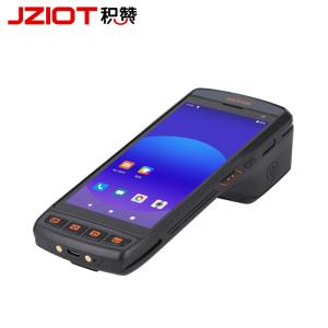 New Wireless Portable Laser 1D 2D Android Nfc Handheld Barcode PDA Scanner With Printer