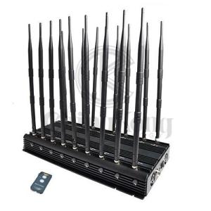 Best Wireless Signal Mobile Phone Jamming Device Output Power 42Watt With Infrared Control wholesale