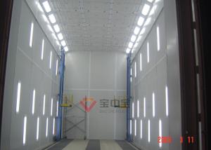 Large Paint Booth With Lifting Working Platform Customied Heavy Machinery Paint Booth