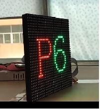 Best Waterproof P6 Electronic Digital Display Board Matrix Module With 1024 Dots 5200 Nits wholesale