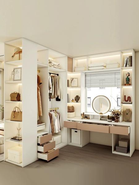 Cheap High End Built In 10x10 Walk In Closet Custom Made for sale