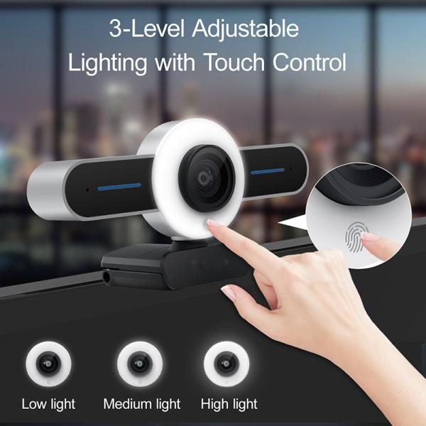 Cheap 30fps Light Correction Autofocus Web Camera 3.0umx3.0um Pixel Live Streaming Webcam for sale