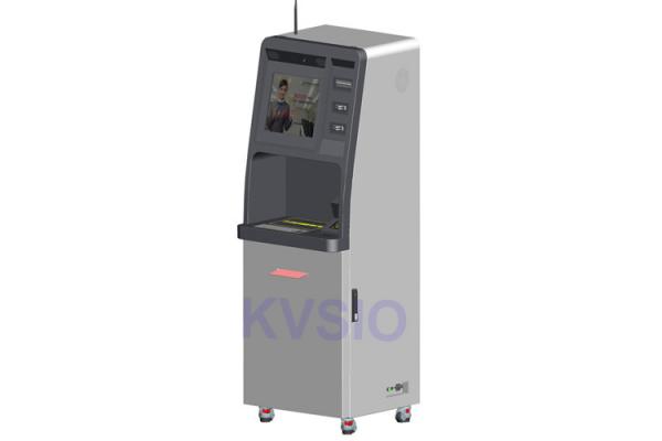 Cheap Anti - Vandalism Automated Payment Machine With A4 Scanner And Laser Printer for sale