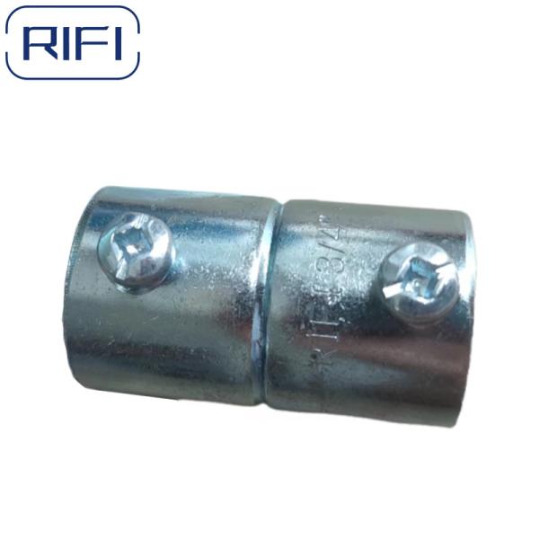Cheap EMT Set Screw Coupling And Connector Compression Type Connector for sale