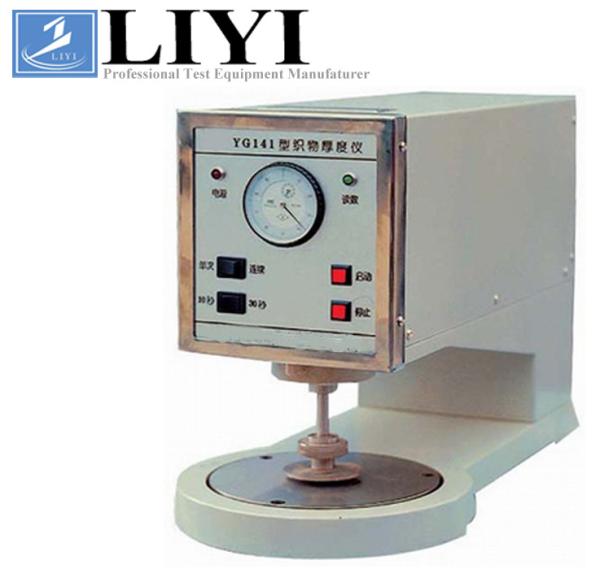 Cheap 0.1 - 10mm Testing Thickness Range Textile Testing Instruments Fabric Thickness Tester for sale