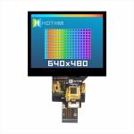 Color 3.5 inch TFT LCD module display / with capacitive touch screen / 640x480