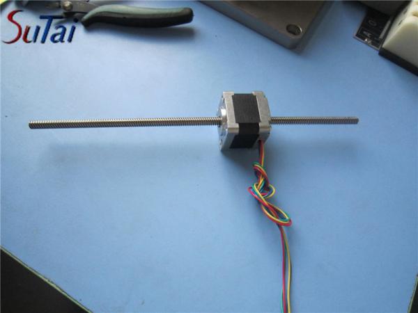 Cheap 3D Printer 28H Through type linear stepper motor , Linear Actuator Motor With Lead Screw for sale