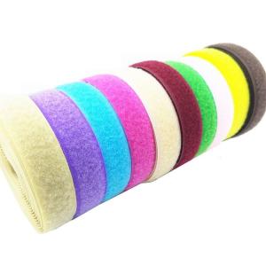 Best Customized nylon polyester self adhesive hook and loop strap wholesale