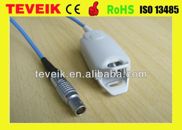 Cheap Goldway Reusable Spo2 Sensor / Adult Spo2 Sensor With  5 Pin Fit UT4000F for sale