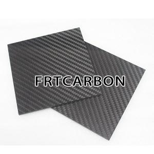 China 200*300mm Glossy Twill 3K Carbon Fiber Reinforced Composited Sheet for RC Quadcopter Motors on sale