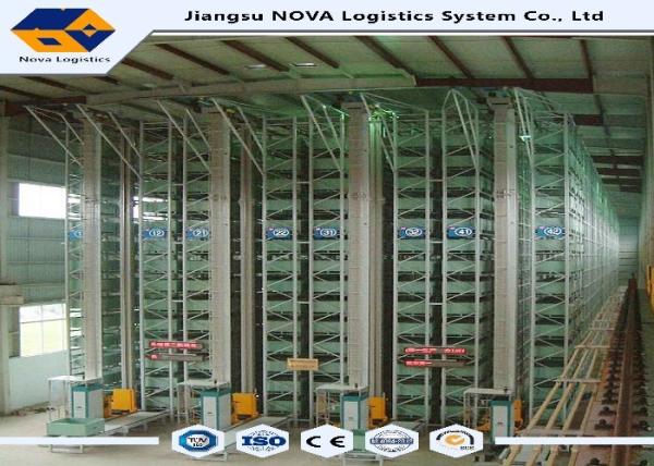 Cheap Powder Coated Automated Storage And Retrieval Systems With Drive In Racking for sale