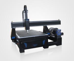 China Cnc Router Woodworking Wood Carving Machine Wood 5 Axis Cnc Router with Rotary Device on sale