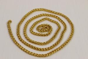 China Brass Chunky Gold Purse Chain Untarnishable For Multipurpose on sale