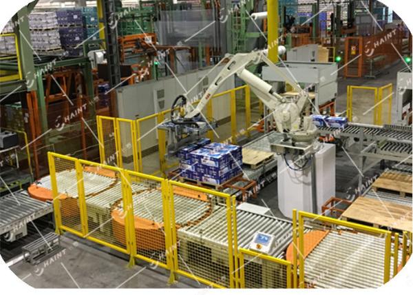 Cheap Various Conveyors Automatic Palletizing System Customized Model for sale