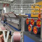 5-19mm Width Customized PP Plastic Strap Machine With PP Strap Use Automatic