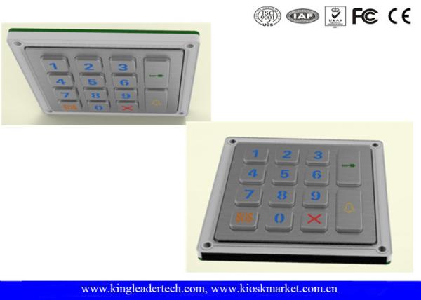 Cheap Led 14 Blacklight Keys 4 X 4 Matrix Door Access Keypad Backlit for sale
