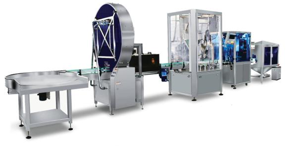 Cheap Linear Automatic Powder Packing Machine Auger Filling Capping Machine for sale
