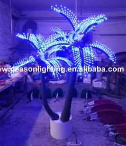 China light up palm trees for outdoors on sale