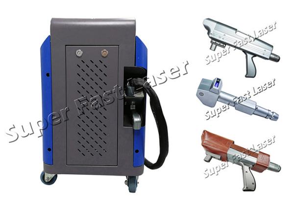 Cheap 100w Laser Rust Removal System Portable Rust Descaling Machine 110V / 220V for sale