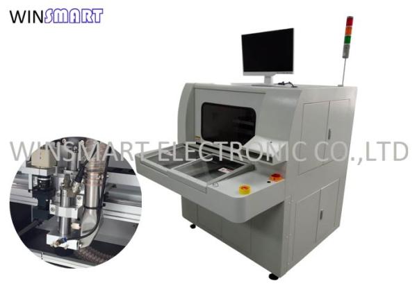Cheap AC380V Twin Tables PCB Router With Vacuum Cleaning System for sale