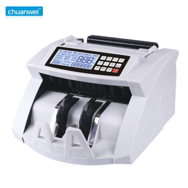 Cheap ABS Casing Bill Counter Machines 110MM Mixed Denomination Money Counting Machine HKD for sale
