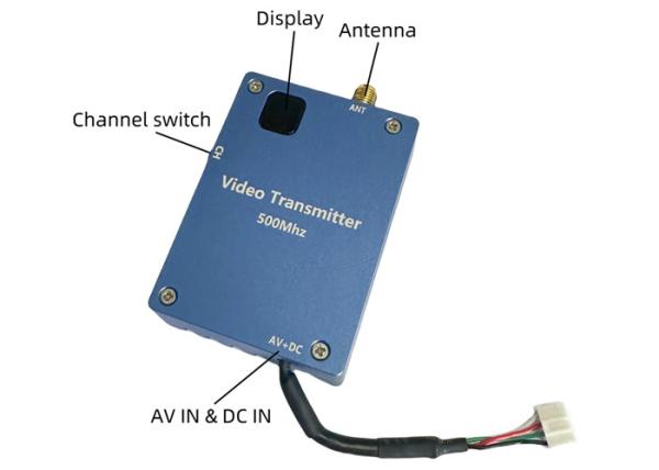 Cheap 600Mhz VTX Analog Video Transmitter for Smooth Video Streaming with 8th for sale