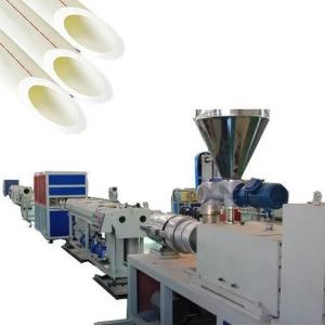 China Separate Type Assembly Structure PE HDPE LDPE Pipe Extrusion Production Machine 20-63mm on sale