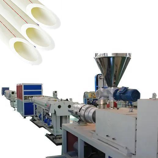 Cheap Feeding Mode Multiple Feed PVC Pipe Line Single Screw Extruder Making Machine Line for sale