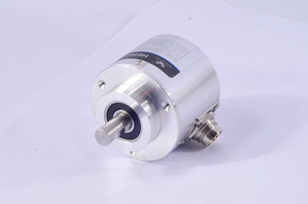 Cheap S58 Photoelectric Rotary Encoder Axial Socket 10000 Resolution Differential Output 10 - 24VDC for sale