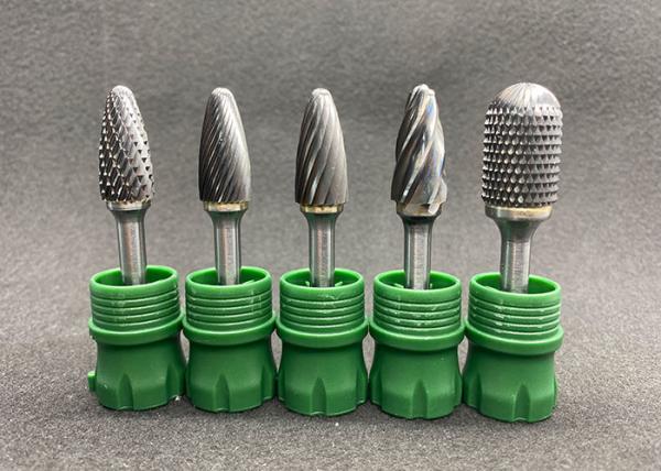 Cheap High Hardness Cone Carbide Burr Long Shank Die Grinder Bits OEM Service for sale