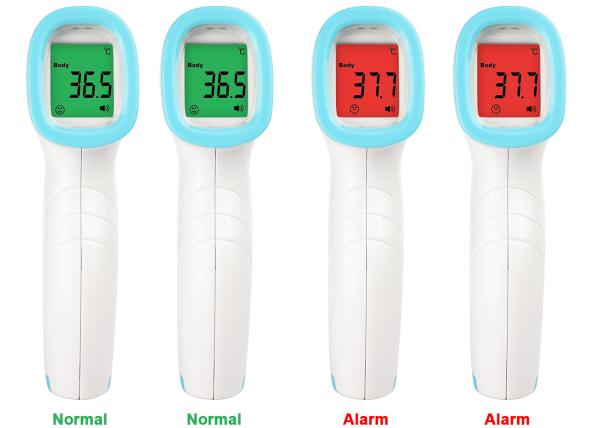 Cheap LCD Display Non-Contact Infrared Digital IR Forehead Thermometer for sale