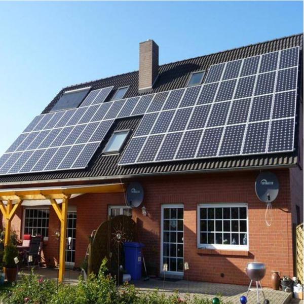 Cheap Rixin PERC Monocrystalline Solar PV Module Rotating Shading On The Building for sale