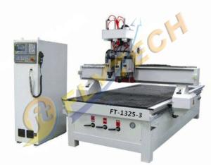 China factory price 3 pneumatic cylinder ATC Wood router machine with vaccum table on sale
