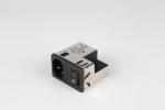 Special Type Socket EMI Filter With Fuse And Switch 1A~10A Power Entry Module