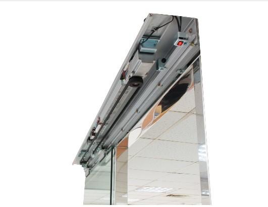 Cheap LED display Controller Shopping center Automatic Sliding Door , 150mm depth track for sale