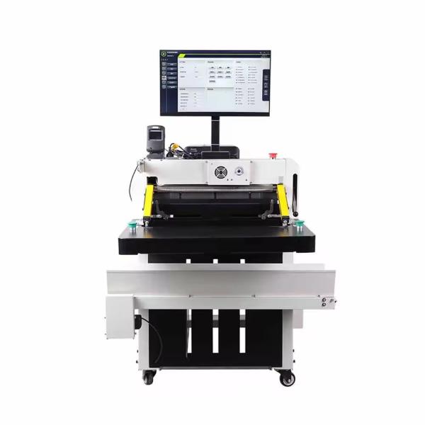 Cheap Efficient Express Bag Packaging Sealing Machine With Labeling for sale