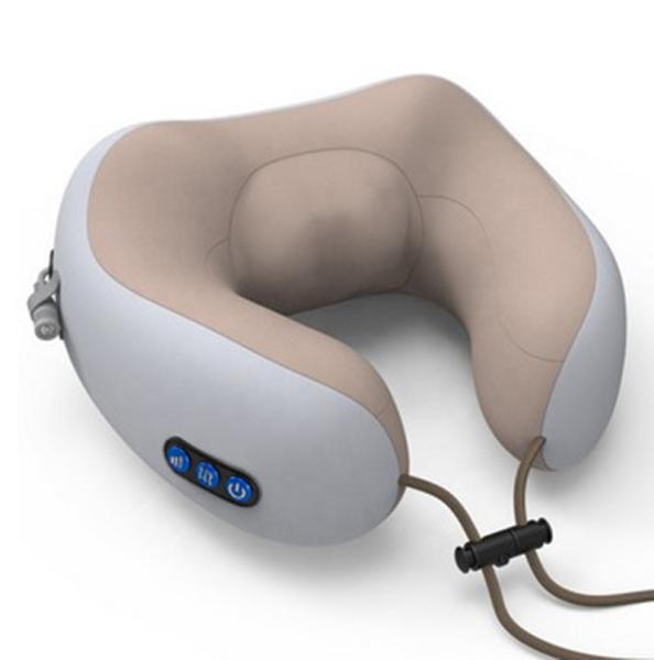 Cheap U Shape Travel Massage Pillow , Comfy Massage Pillow Multi Function Customized Logo for sale