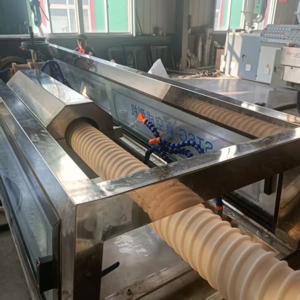 Cheap PE PP Spiral Pipe Extrusion Line Fully Automatic Grade for Pipe Id 50-200mm for sale
