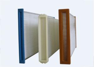 China 2.13 Inch / 54 Mm Top  Rectangular Flat Cell Filter Differential Pressure Ensured on sale