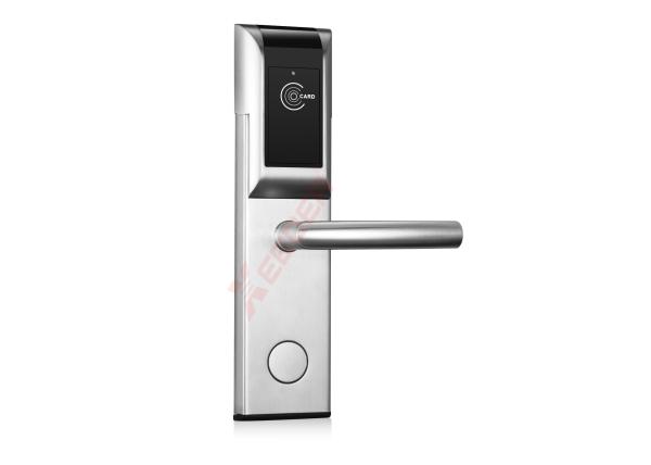 Cheap Smart Hotel Style Door Security Lock , Rfid Key Card Door Lock System for sale