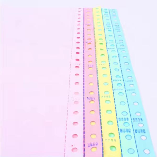 Cheap White Carbonless Computer Form Paper with Perforation for Dot Matrix Printers for sale