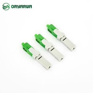 H03 Fiber Optic Fast Connector SC APC Quick Assembly With Embedded