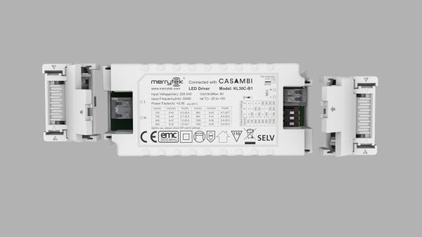 Cheap Multipower Wireless Casambi Driver 30W With Constant Current Output 700mA To 1050mA for sale