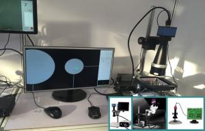 Intelligent Build In CPU HD Microscope Camera Auto Inspect Contrast And Analysis