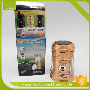 China WS-5701 New Model Telescopic Handle Crank for Night Lighting Solar Power LED Camping Lantern on sale