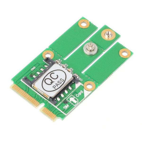 Cheap USB To Mpcie M.2 NGFF Key B To Mini PCI E Adapter W SIM Card For CDMA GPS LTE for sale