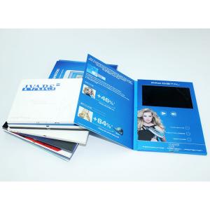 Best VIF 2018 Promotion Gift Video Greeting Book Card Customimed LCD Video Brochure 7 inch 512M For Business wholesale