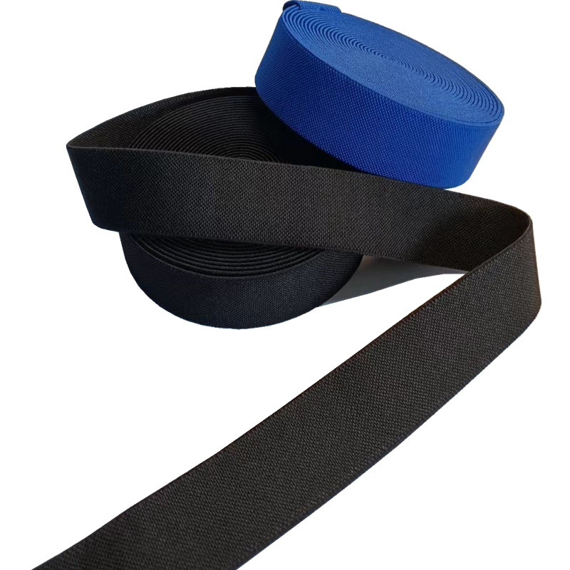 Plain Polyester Custom Color Woven Elastic Webbing for Waistband
